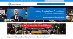 Desktop Screenshot of logisticsbureau.com