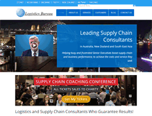 Tablet Screenshot of logisticsbureau.com